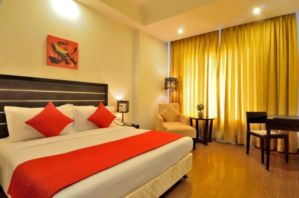 Hotel Gross Inn Near Igi Airport نيودلهي المظهر الخارجي الصورة